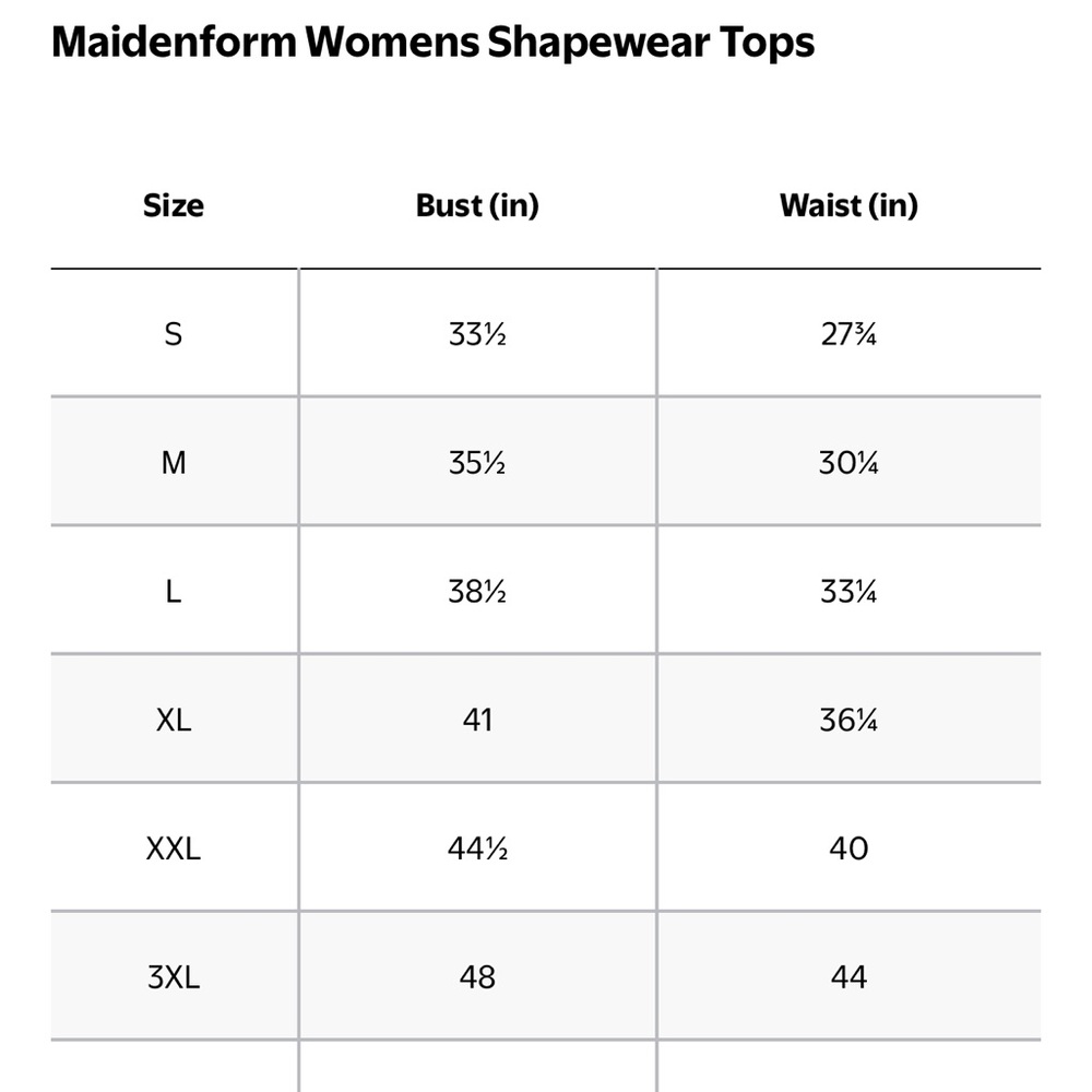 NWT • Maidenform • Women’s Shapewear • Sculpts • Ultra Firm Cami Flexees • Black - Picture 2 of 10